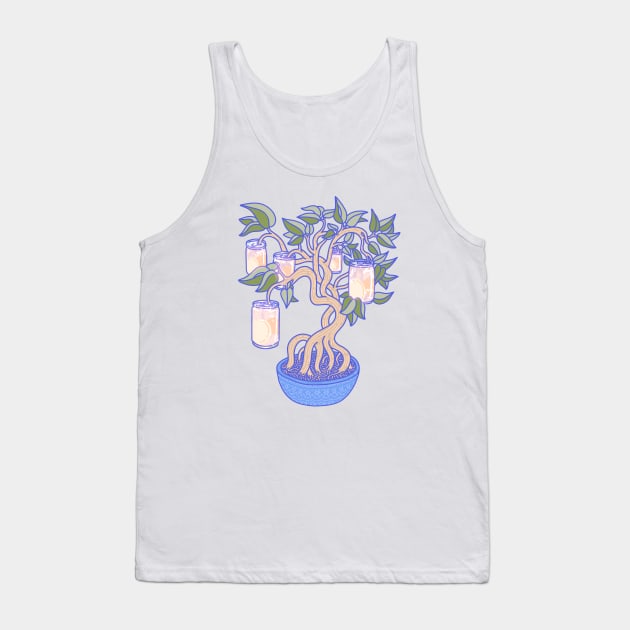 Peach Tree Tank Top by LauraOConnor